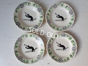 画像10: おままごと黒猫柄プレートセット