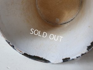 画像17: アンティークホーロー手描きキャニスター2P