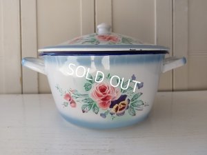 画像2: Japyローズとパンジー柄キャセロール
