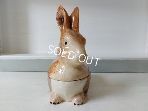 Michel Caugantうさぎテリーヌポット アンティークショップ Michel Caugantうさぎテリーヌポット アンティークショップ