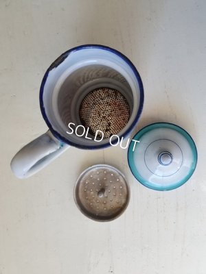 画像11:  Japyローズとパンジー柄コーヒーポット