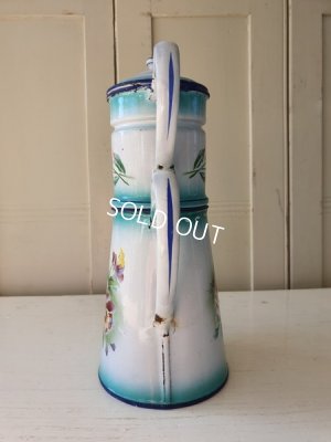 画像3:  Japyローズとパンジー柄コーヒーポット