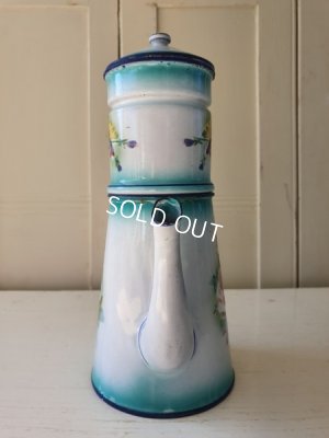 画像5:  Japyローズとパンジー柄コーヒーポット