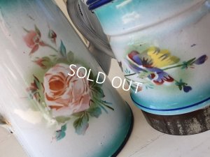 画像8:  Japyローズとパンジー柄コーヒーポット