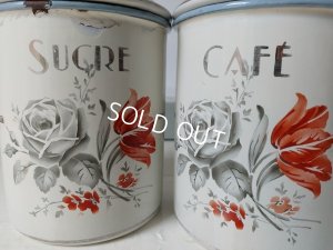 画像6: Japyローズ柄キャニスター