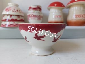 画像2: ツバメ柄カフェオレボウル