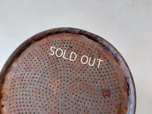 画像17: アンティークホーロー手描きすみれ柄ポット