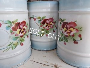 画像7: Japyパンジー柄キャニスター