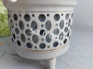 画像15: アンティーク白ホーローウォーマー