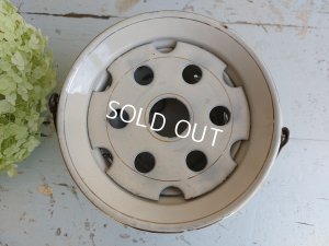 画像17: アンティーク白ホーローウォーマー