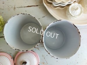 画像8: アンティークピンクグラデーションキャニスター2P