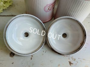 画像7: アンティークピンクグラデーションキャニスター2P