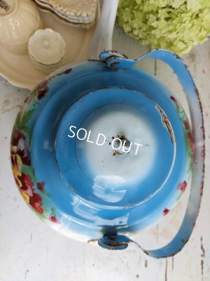 画像9: Japyホーローパンジー柄ケトル