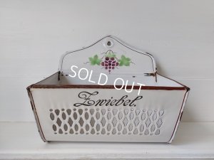 画像3: アンティークホーローオニオンラック