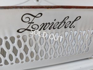 画像5: アンティークホーローオニオンラック