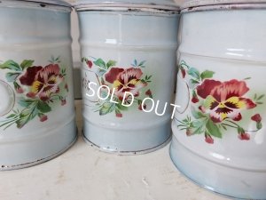 画像2: Japyパンジー柄キャニスター