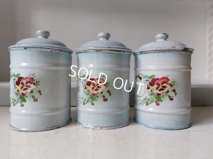 画像12: Japyパンジー柄キャニスター