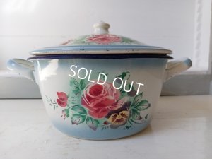 画像4: Japyローズとパンジー柄キャセロール