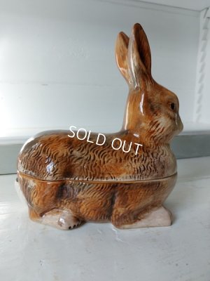 画像2: Michel Caugantうさぎテリーヌポット