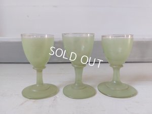 画像11: アンティークつばめとローズ柄リキュールボトルセット