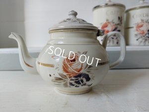 画像13: Japyローズ柄キャニスター3Pとティーポット