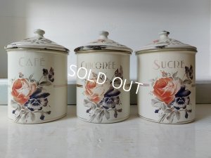 画像2: Japyローズ柄キャニスター3Pとティーポット