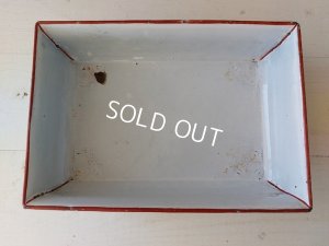 画像8: アンティークホーローシノワズリ柄トレイ