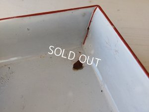 画像9: アンティークホーローシノワズリ柄トレイ