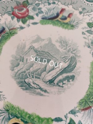 画像10: アンティークサルグミンヌカップ＆ソーサートリオ