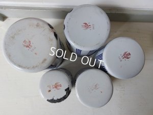 画像9: BBブルーストライプローズガーランドキャニスター