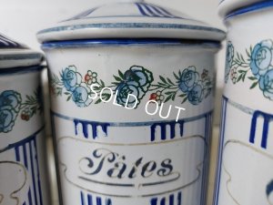 画像5: BBブルーストライプローズガーランドキャニスター