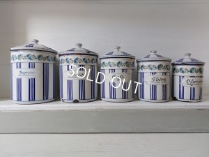 画像15: BBブルーストライプローズガーランドキャニスター