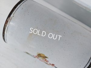 画像16: アンティーク手描きキャニスター