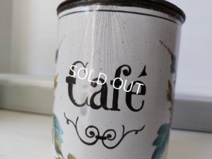 画像3: アンティーク手描きキャニスター