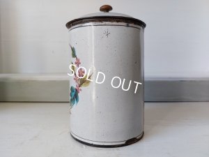 画像7: アンティーク手描きキャニスター