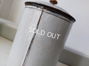 画像8: アンティーク手描きキャニスター