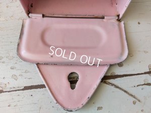 画像10: アンティークホーローピンクアリュメット缶