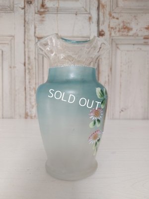 画像6: アンティークガラスつばめ柄ピッチャー