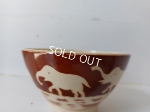 画像8: サルグミンヌ像柄カフェオレボウル