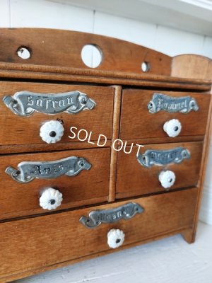 画像6: アンティークスパイスラック