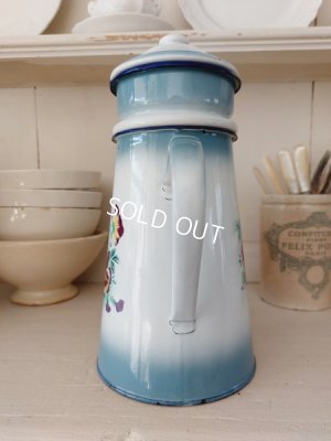 画像11:  Japyローズとパンジー柄コーヒーポット