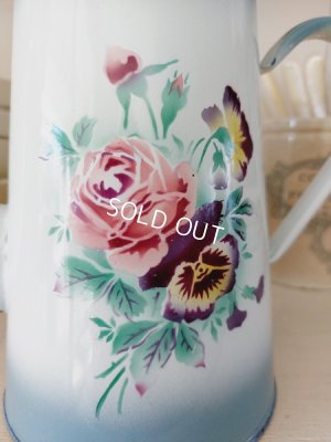 画像2:  Japyローズとパンジー柄コーヒーポット