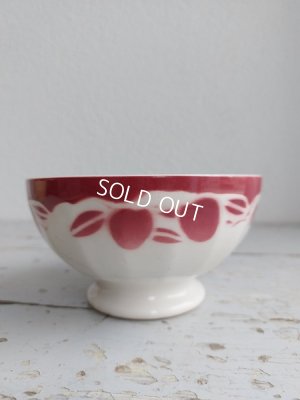 画像10: MOULIN DES LOUPS HAMAGEさくらんぼ柄カフェオレボウル