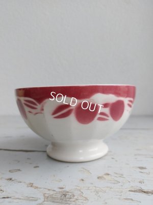 画像13: MOULIN DES LOUPS HAMAGEさくらんぼ柄カフェオレボウル