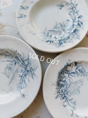 画像6: ジアンペイサージュおままごと陶器プレート3枚Aセット