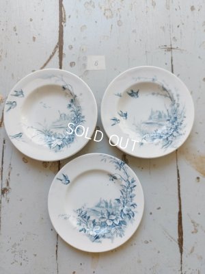 画像2: ジアンペイサージュおままごと陶器プレート3枚Bセット