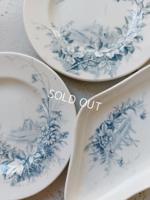 画像7: ジアンペイサージュおままごと陶器プレート6枚Eセット