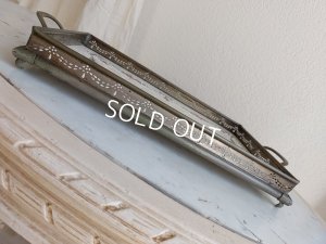 画像11: アンティーク陶器ローズガーランド柄トレイ