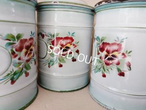 画像8: Japyパンジー柄キャニスター