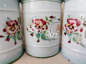 画像7: Japyパンジー柄キャニスター